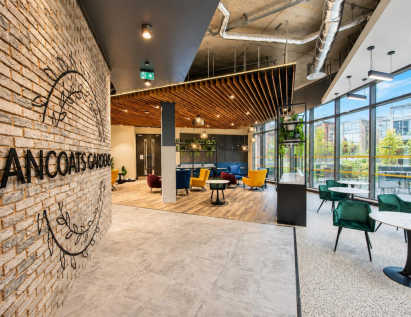 Ancoats Gardens, Bendix St, Manchester - Duplex Gymnasium, Rooftop Gardens, Co-Working Space, Underground Car Park