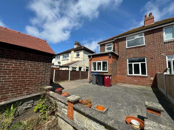 Rear of Property