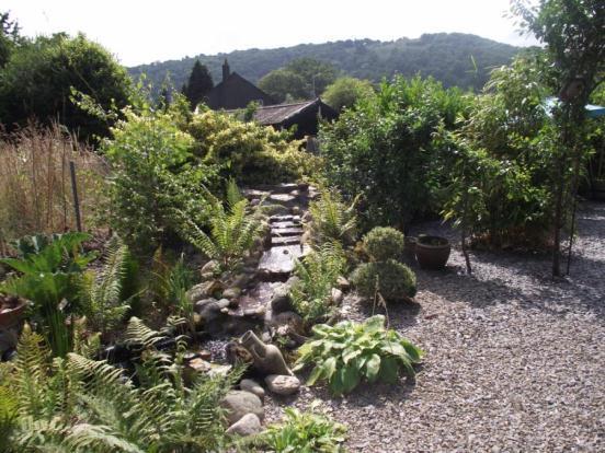 Rear Water Feature