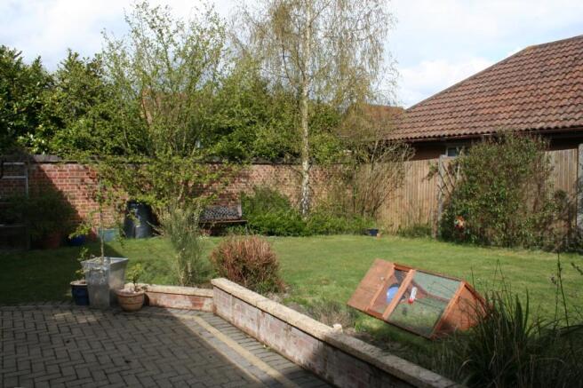 Rear garden