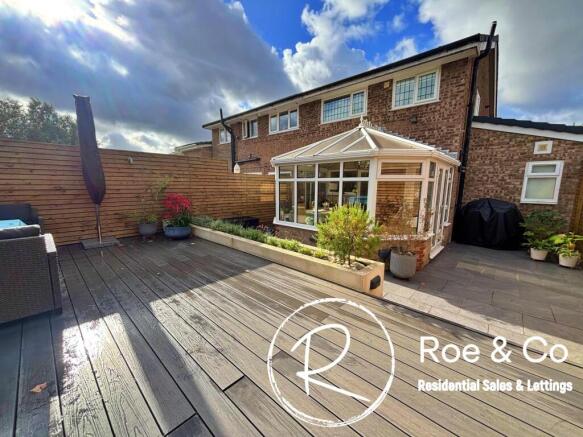 Rear garden