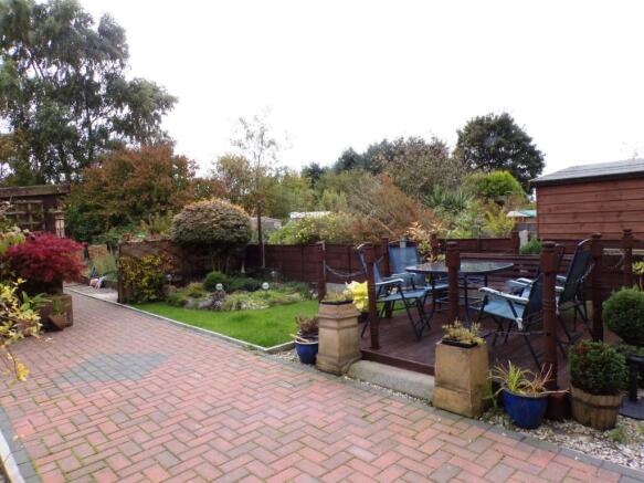 Rear garden