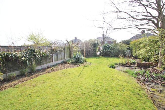 Rear garden