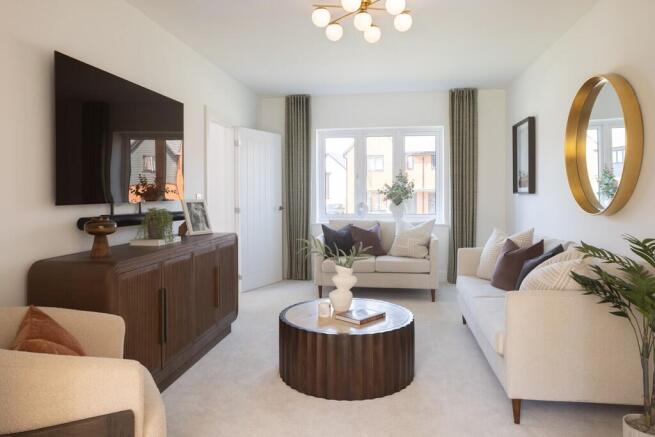 the gidea living room at cross trees park