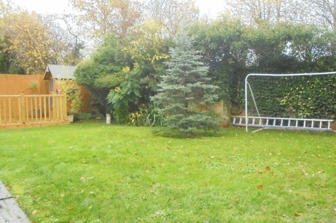 Rear garden