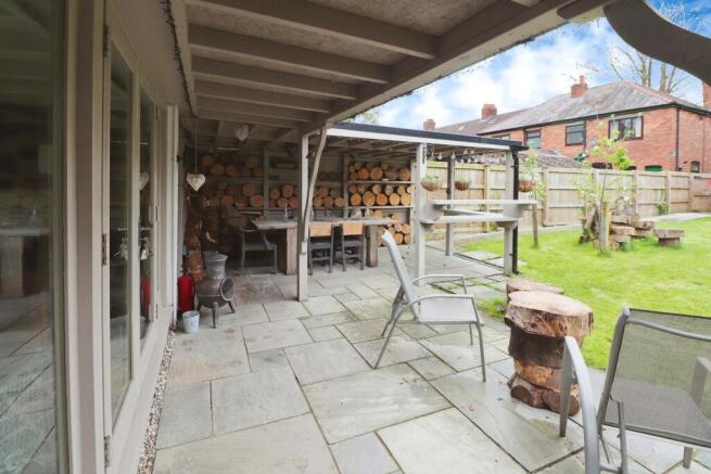 Under cover seating area