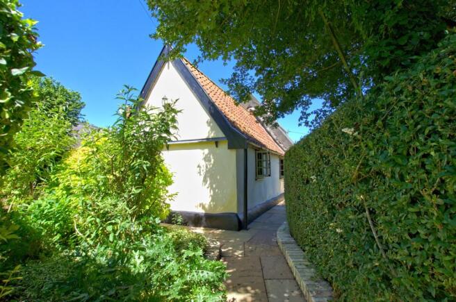 Side of cottage
