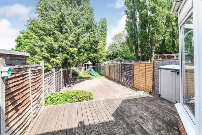 Rear garden