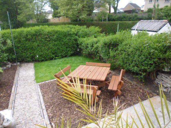 Rear garden
