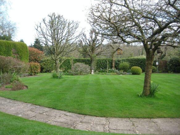 Rear garden
