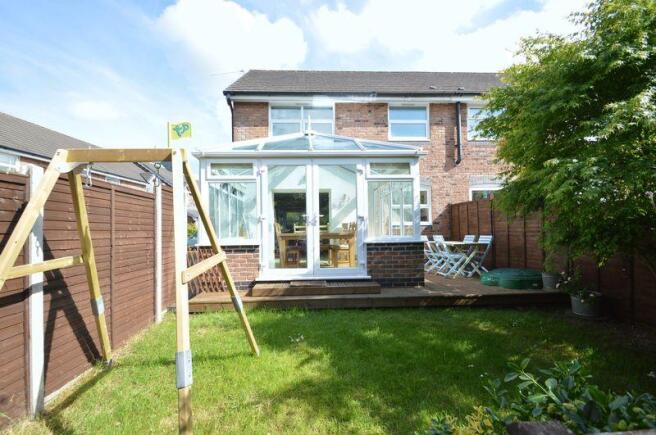 Rear garden