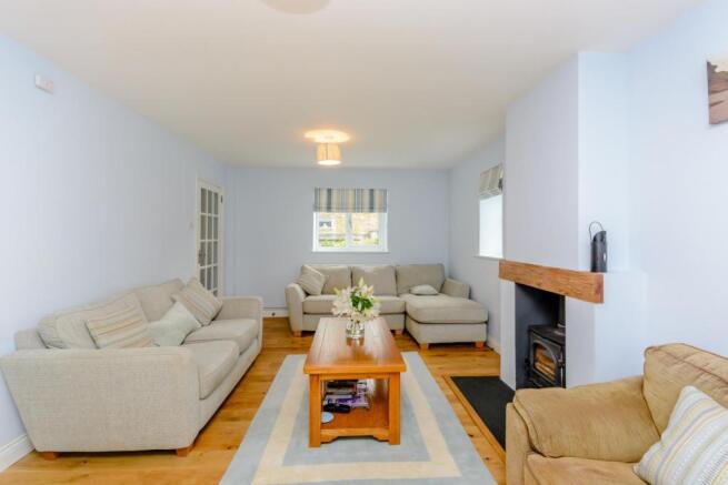 Living Room  with Wood Burner