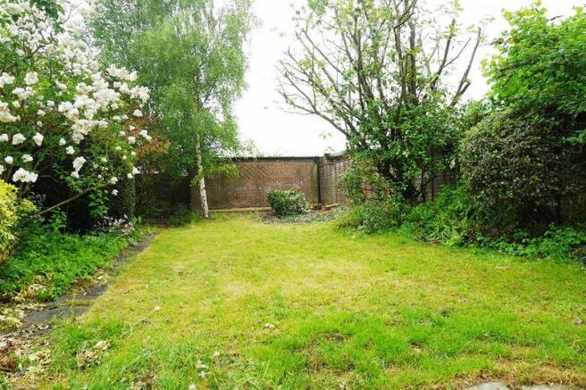 Rear garden