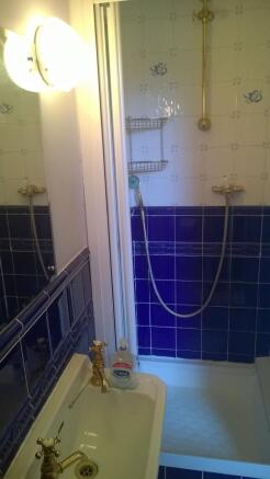Bedroom 8 en-suite shower room