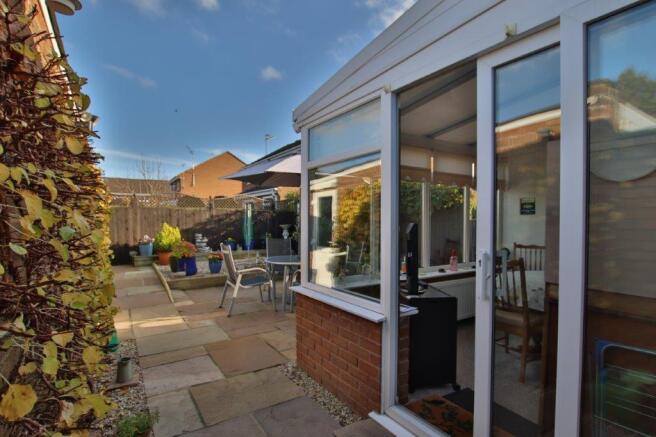 BLENHEIM DRIVE, BREDON, BACK GARDEN