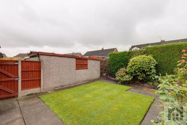 Rear garden