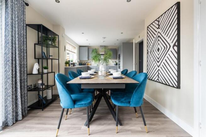 A welcoming kitchen diner built for modern family life