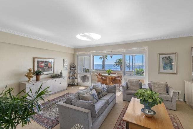 Lounge onto Enclosed Balcony