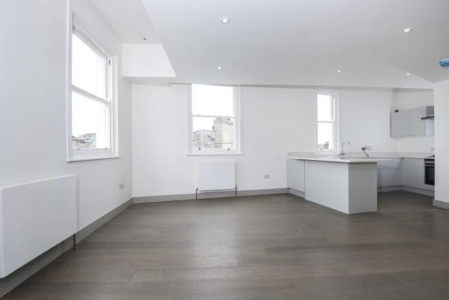Open plan kitchen