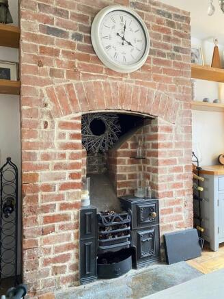The Dining Area Fireplace