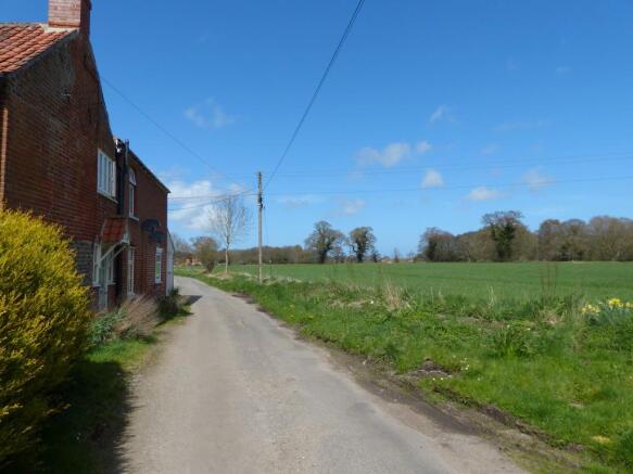 up the lane