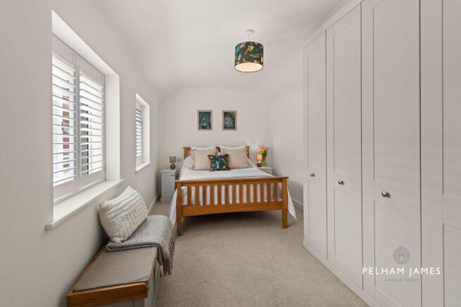 First Bedroom, The Barn, Empingham