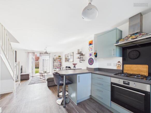 Kitchen/Living/Dining Area