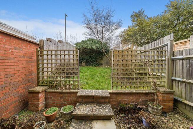 Rear garden