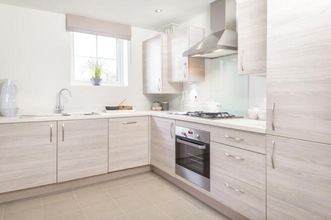 Kitchen in the Wilford 2 bedroom home
