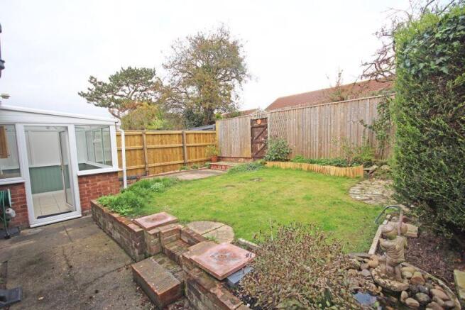 Rear garden