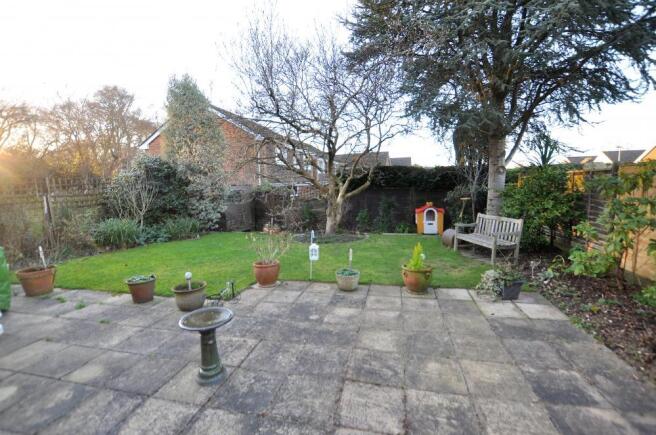 Rear garden