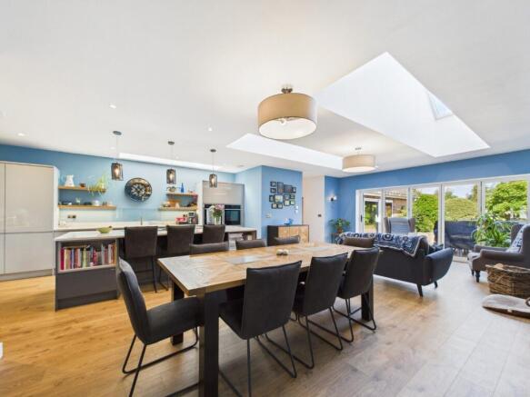 Open Plan Kitchen/Dining/Lounge Area