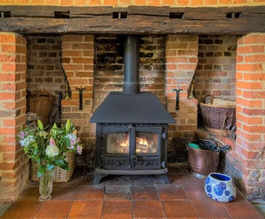 Inglenook fireplace