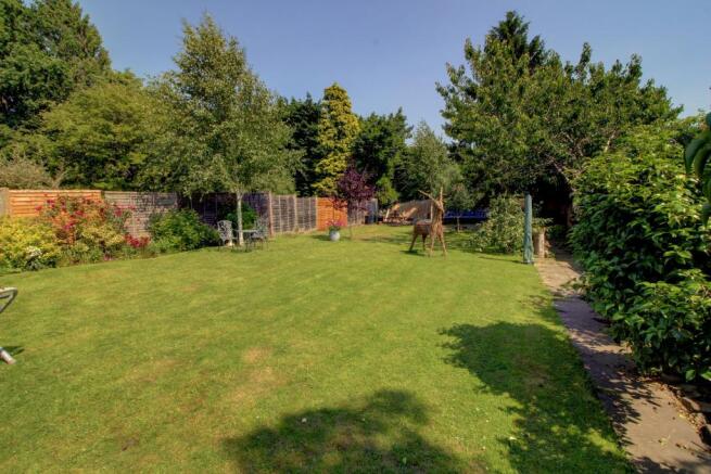 Rear garden