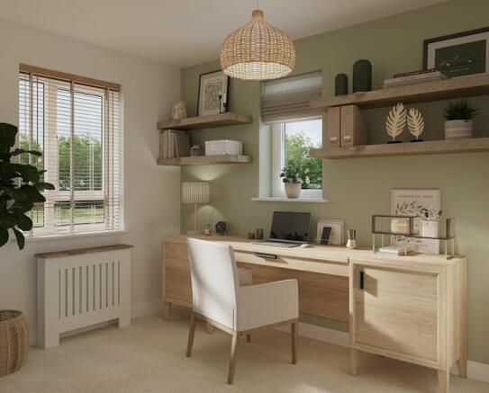 Bedroom 3-Study