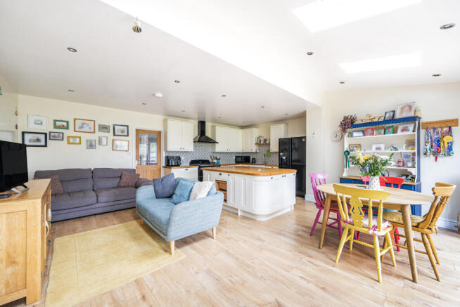 Kitchen/Living/Dining Area