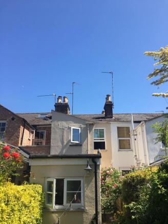 Rear of Property