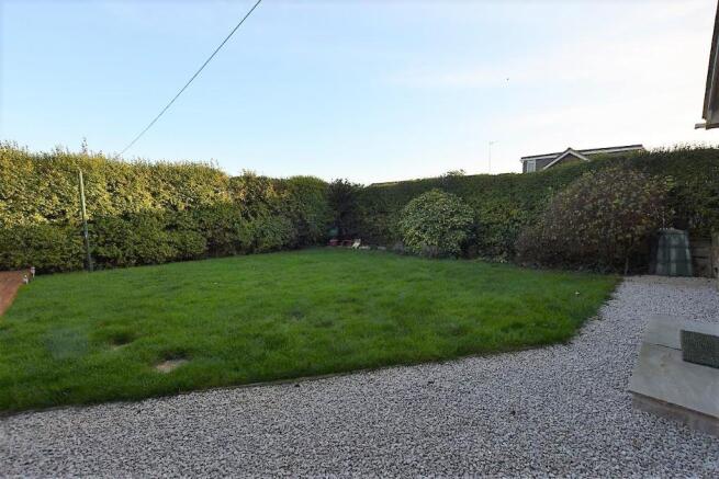 Rear garden