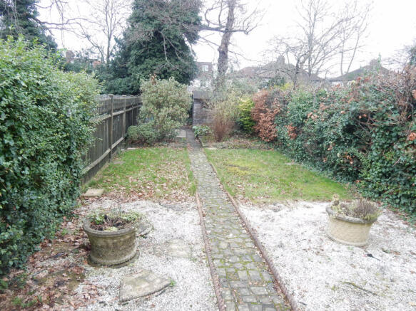 Rear garden