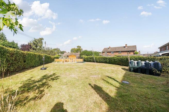 Rear garden