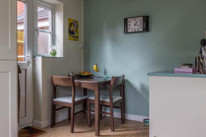 Dining area of kitchen