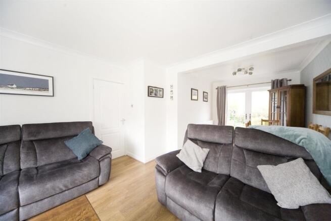 Open lounge/dining room