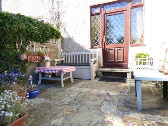Rear Patio