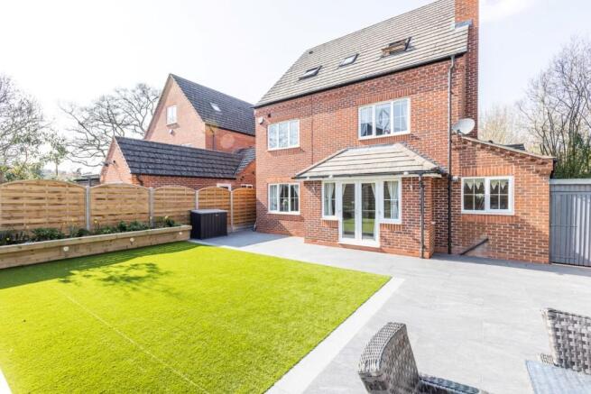 Rear of Property