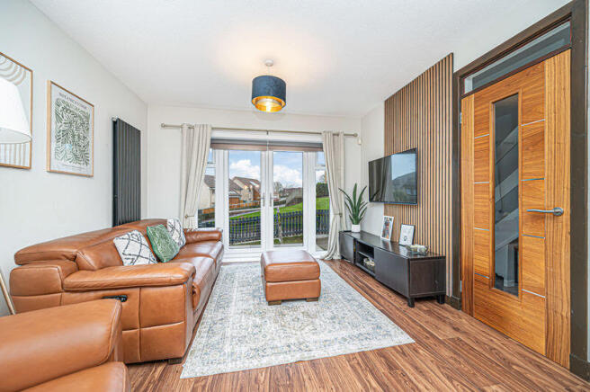 Lounge with open plan Dining