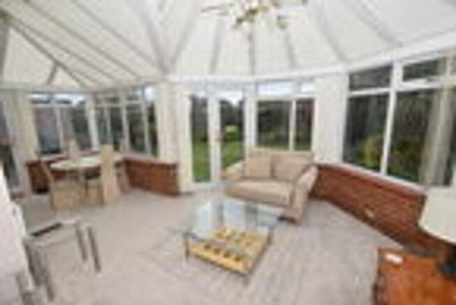 Open plan reception room