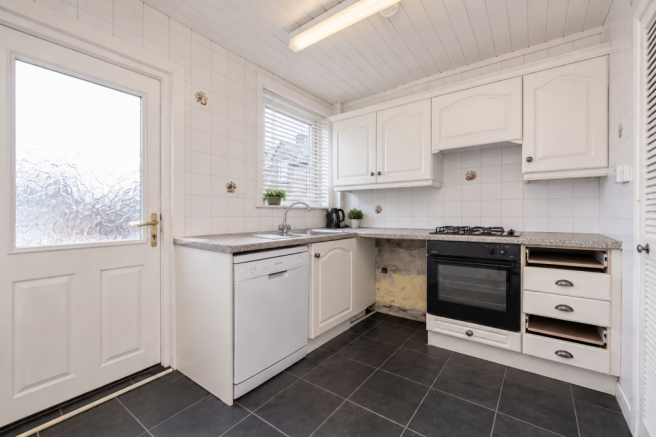 Virtually Staged Kitchen