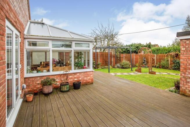 Rear garden