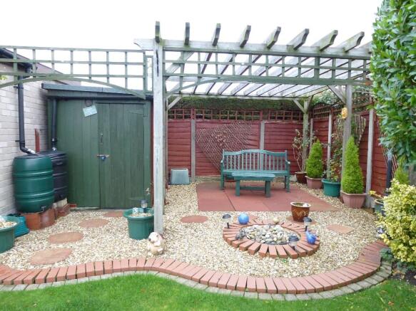 Rear garden