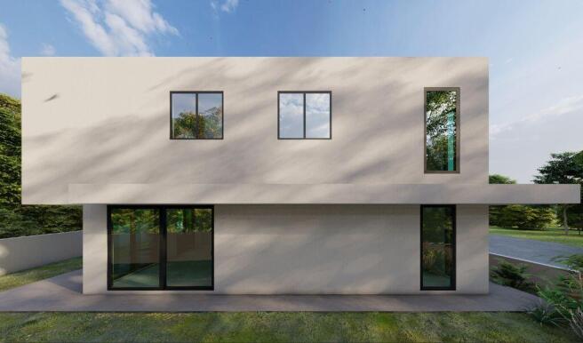 Side of Villa 1 -
